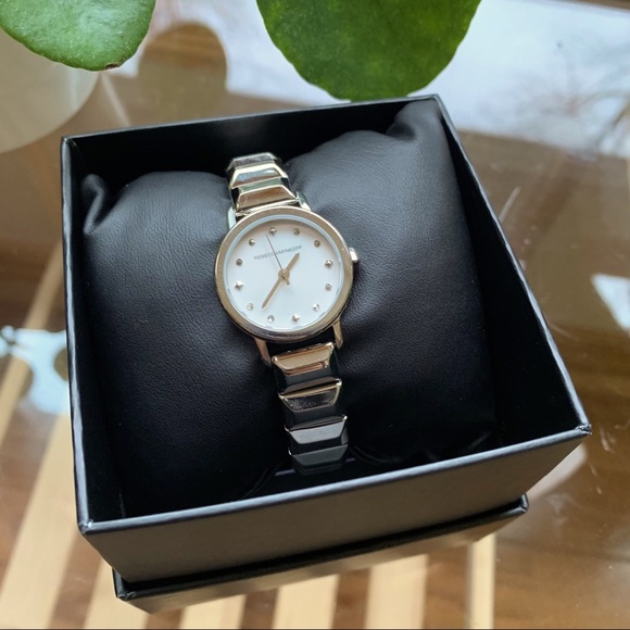 Rebecca Minkoff BFFL Silver Tone Bracelet Watch - Picture 1 of 4